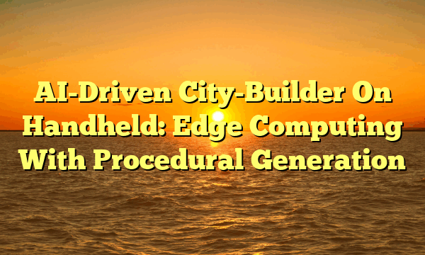 AI-Driven City-Builder On Handheld: Edge Computing With Procedural Generation