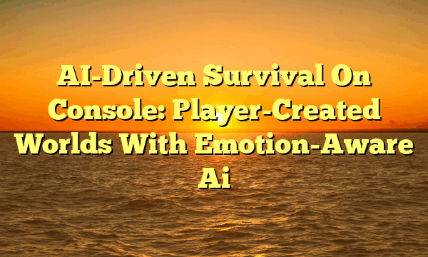 AI-Driven Survival On Console: Player-Created Worlds With Emotion-Aware Ai