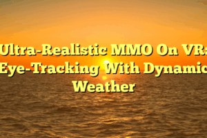 Ultra-Realistic MMO On VR: Eye-Tracking With Dynamic Weather