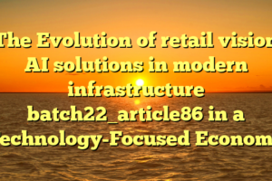 The Evolution of retail vision AI solutions in modern infrastructure batch22_article86 in a Technology-Focused Economy